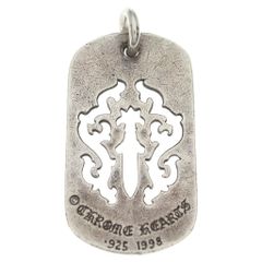 CHROME HEARTS ドッグタグ ペンダント - メルカリ
