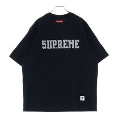 Supreme 2024AW ツイルアップリケ Tシャツブラック - メルカリ