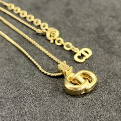 極美品 未使用 ディオール ネックレス CD ロゴ 希少 刻印 - メルカリ