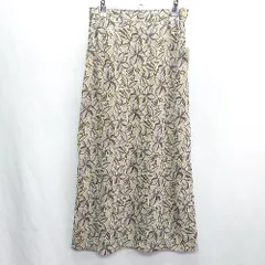 ◇ ◎ ●未使用● Lugnoncure ルノンキュール 花柄 ロング丈 タイト スカート サイズフリー グレー レディース E  【1407180044920】のサムネイル