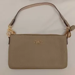 COCOCELUXGOLD ココセリュックスゴールド ミニポーチ ベージュ×ピーチ ○□