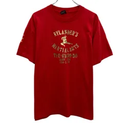 80s~ USA製 FRUIT OF THE LOOM 半袖 プリントTシャツ XL ADULT フルーツオブザルーム 80年代~ テコンドー カットソー 夏物 a805-5633のサムネイル
