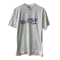 80s USA製 FRUIT OF THE LOOM 半袖 プリントTシャツ XL ホワイト フルーツオブザルーム 80年代 コットンポリ カットソー 夏物 a805-5690のサムネイル