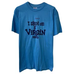 80s USA製 Hanes 半袖 プリントTシャツ XL ライトブルー ヘインズ プルオーバー 80年代 コットンポリ カットソー 夏物 a805-5699のサムネイル