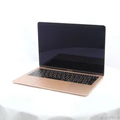 ソフマップ 〔中古品〕 MacBook Air 13.3-inch Mid-2019 MVFM2J／A Core_i5 1.6GHz 8GB SSD128GB ゴールド 〔10.15 Catalina〕【258】