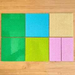 LEGO レゴ　正規品　ベースプレート 基礎板 16x16等　まとめ売り カラフル  ピンク　緑　水色　タン