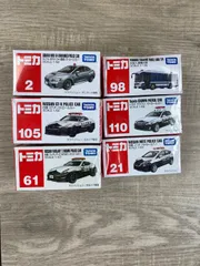 トミカ　警察車両6個まとめ売り　パトカー(クラウン.GTR.フェアレディZ.ノート) 覆面パトカー　大型人員輸送車　#3     26WK0861のサムネイル