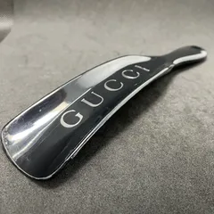 GUCCI　グッチ　シューホーン　靴べら　ブラック系　2040のサムネイル