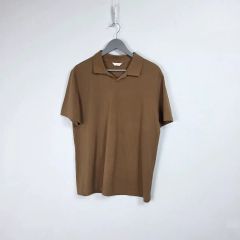 MAATEE&SONS WASHI POLO ブラウン サイズ2 和紙混ポロ - メルカリ