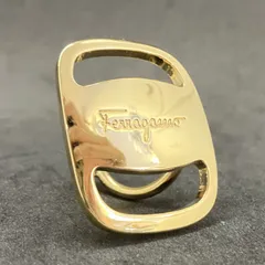 Salvatore Ferragamo　フェラガモ　スカーフリング　ヴァラ　ゴールド系　2016のサムネイル