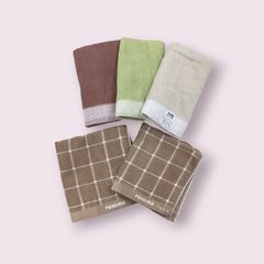타월 5 점 세트 레노마 renoma 핸드 타월 페이스 타올 닛신 보 긴 타월