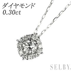 JE96☆高級 ダイヤモンド0.38ct pt950 ペンダントヘッド - メルカリ