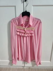 美品COMME des GARÇONS tao ドット フリルブラウス リボン - メルカリ