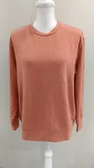 最終価格！ 値下げ不可品　（〇5102） UNIQLO ユニクロ ソフトニットフリースクルーネックT L 長袖