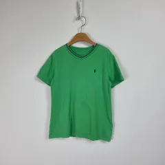 ポロラルフローレン Vネック半袖Tシャツ キッズ 6-7歳 0514