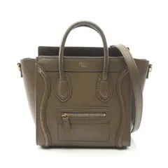 CELINE セリーヌ ラゲージ ナノショッパー 2WAY ハンドバッグ