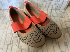 Y【Y8-45】◇ new balance　サイズ:24cm　aneka　ヨガシューズ　グレー×ピンク×ベージュのサムネイル