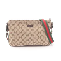 GUCCI グッチ シェリーライン GGキャンバス ショルダーバッグ
