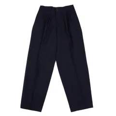 ワイズフォーメンY's for men ウールギャバタックパンツ  紺Sのサムネイル