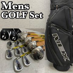 美品 NEX ゴルフバックセット - メルカリ