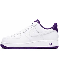 【新品・未使用】NIKE AIR FORCE 1 LOW  '07 エア フォース 1 ロー ホワイト 白 パープル ナイキ スニーカー メンズ レディース cj1380100n-wa