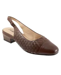 トロッターズ レディース シューズ パンプス Trotters Womens Dea Woven Pump Dark brown ブラウン