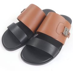 箱・袋付き】HERMES エルメス Cuzco サンダル ブラック 26.5 - メルカリ