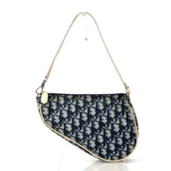 Dior トロッター ミニサドルバッグ ネイビー CR0091のサムネイル