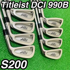 0022 Titleist DCI 990B タイトリスト メンズ 右利き Dynamic Gold