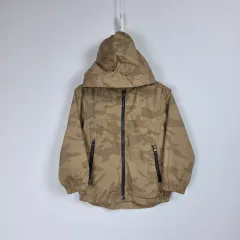 ベイビーGAP ベージュ カモフラ WHO ウインドブレーカー ジャケット キッズ 4歳 0514