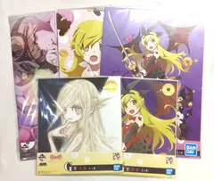 物語シリーズ 忍野忍 イラストボード 色紙 セット