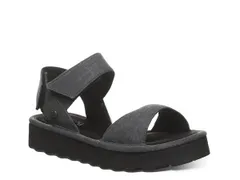 ベアパウ レディース シューズ サンダル Bearpaw Crest Sandal Faded Black ブラックのサムネイル
