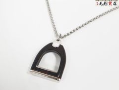 エルメス ネックレス カヴァリエ 馬 チェス 黒 aq11404 - メルカリ