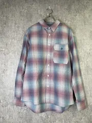 【中古】WHIMSY ｳｨﾑｼﾞｰ SHADOW PLAID SHIRT ｼｬﾄﾞｳ ﾌﾞﾗｯﾄﾞ ｼｬﾂ ｵﾝﾌﾞﾚ ﾁｪｯｸ 長袖 26SS ﾚｯﾄﾞ L 33967825のサムネイル