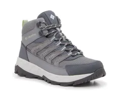 コロンビア レディース シューズ ブーツ・レインブーツ Columbia Strata Hiking Boot Grey Steel グレー