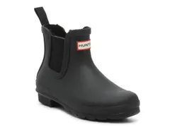 ハンター レディース シューズ ブーツ・レインブーツ チェルシー ブーツ HUNTER Original Chelsea Rain Boot Womens Black ブラック