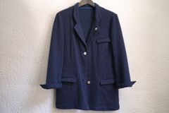 25SS 襟レザー切替デニムカバーオールジャケット / JIL SANDER(ジル