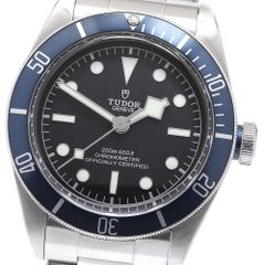 ヨ*ー様 TUDOR 79220B ヘリテージブラックベイ ブルーベゼル 美品 