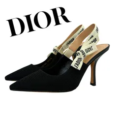Dior J'Adior スリングバックパンプス 黒 23.5cm