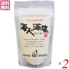 塩 藻塩 瀬戸内 海人の藻塩 100g ２個セット 蒲刈物産株式会社のサムネイル