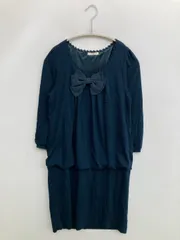 L `EST ROSE レストローズ ワンピース 2 ネイビー
