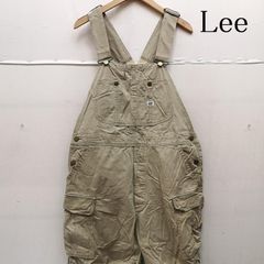 美品】Lee エプロン付き オーバーオール ブラウンダック LM4858 L