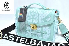 CASTELBAJAC トートバッグ ホワイト マルチカラー 刺繍(限定品) - メルカリ