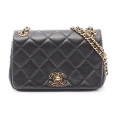 激レア☆CHANEL 22 スモール デニム ショルダーバッグ スタッズ - メルカリ