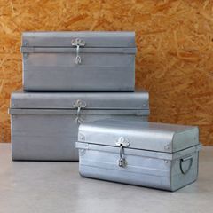 PUEBCO STEEL HAT BOX set スチールハットボックスセット - メルカリ