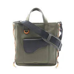 ディオール Dior トートバッグ Christian Dior × sacai SADDLE 2WAY