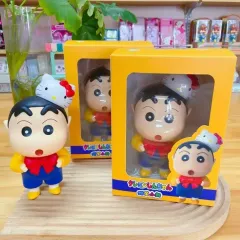 クレヨンしんちゃん ハローキティ コラボ フィギュア 18CM