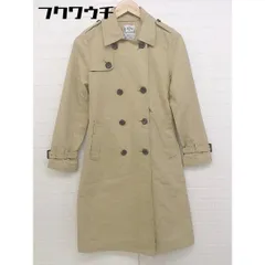 ■ ◎ B MING LIFE STORE by BEAMS ベルト付 長袖 トレンチ コート サイズM ベージュ レディース  【1104260001063】のサムネイル