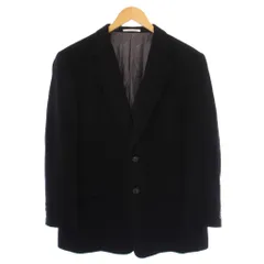 ニナリッチ NINA RICCI テーラードジャケット 総裏地 シングル 2B カシミヤ AB100 黒 /BMのサムネイル