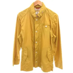 ハッシュパピー Hush Puppies 美品 ジャケット L 黄色 イエロー 長袖 スタンドカラー 無地 /SJ ■ECF001のサムネイル